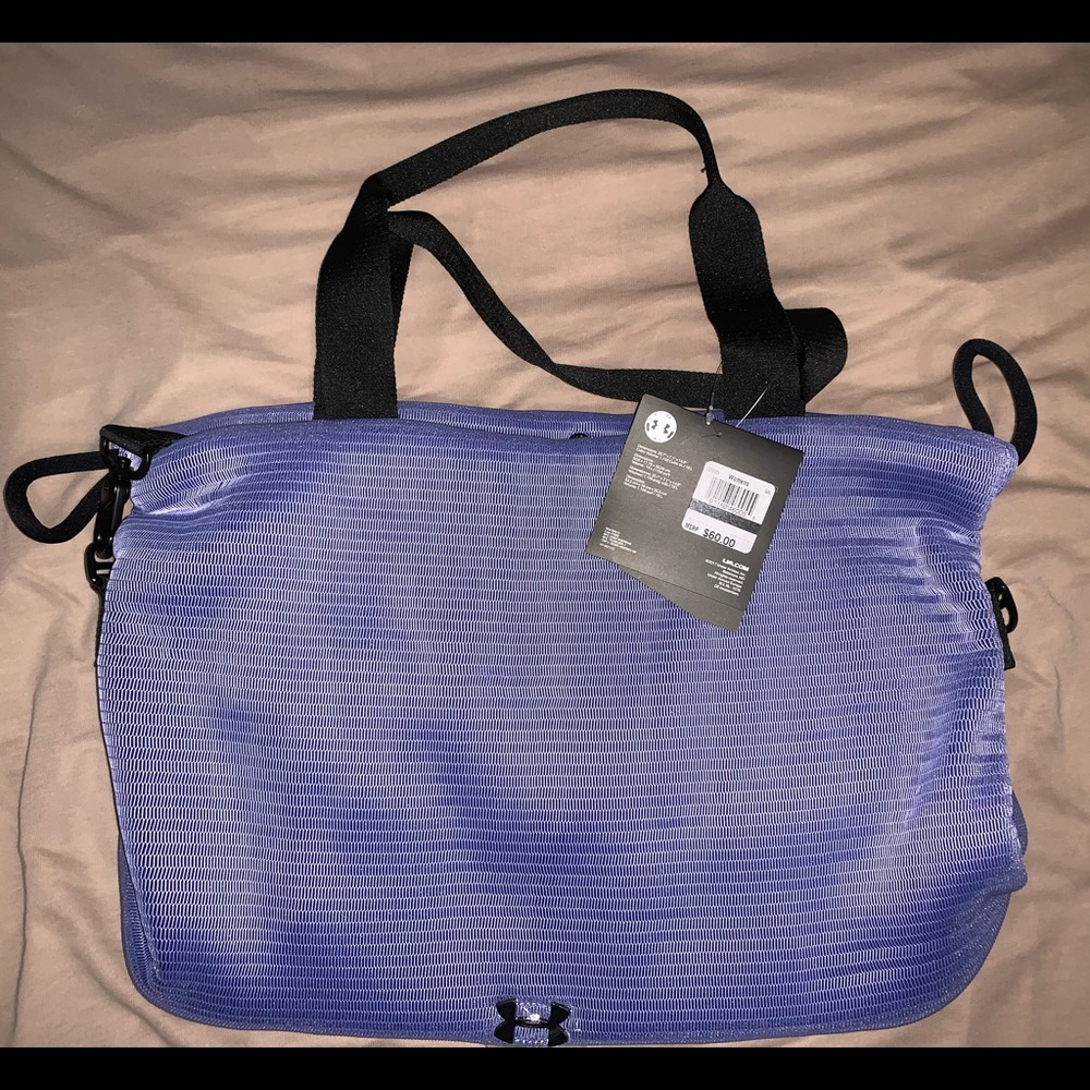 New with tags under armour overnight bag